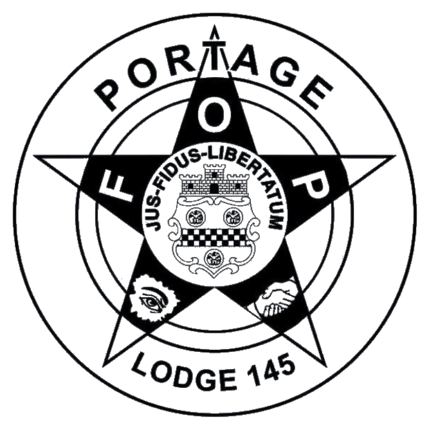 Fraternal Order of Police Portage Lodge 145 seal