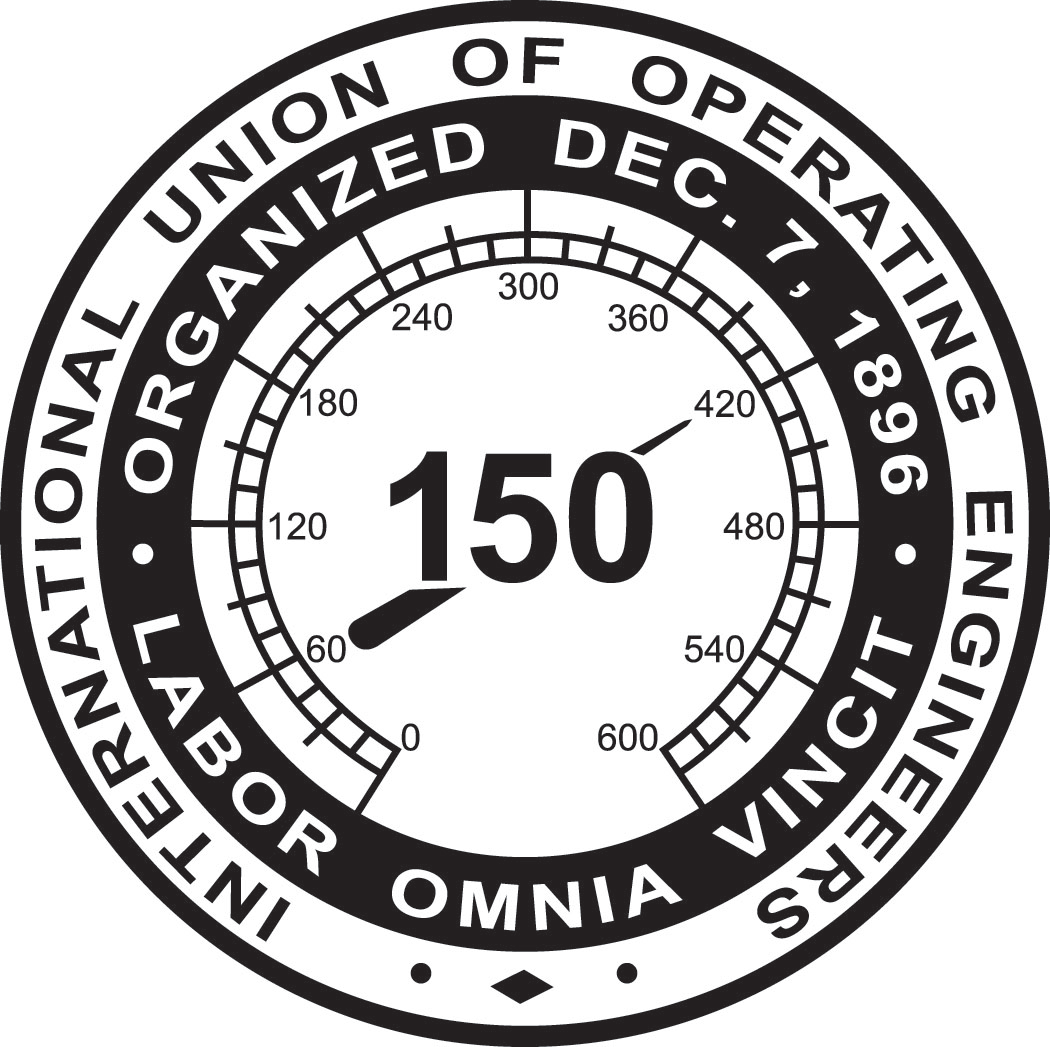 International Union of Operating Engineers Local 150 seal